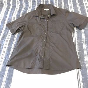 Black Royal Robbins travel/hiking shirt, XL